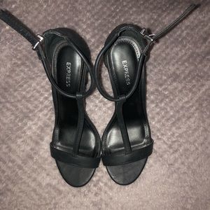 Express Shoes - T-Strap Heels Express Shoes - T-Strap Heels